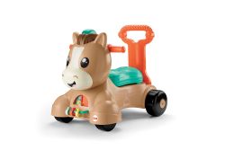 FISHER PRICE - PONEY MARCHEUR 3 EN 1 VERSION BILINGUE (TROTTEUR)